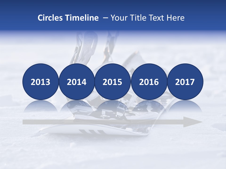 Equipment Sun Boot PowerPoint Template