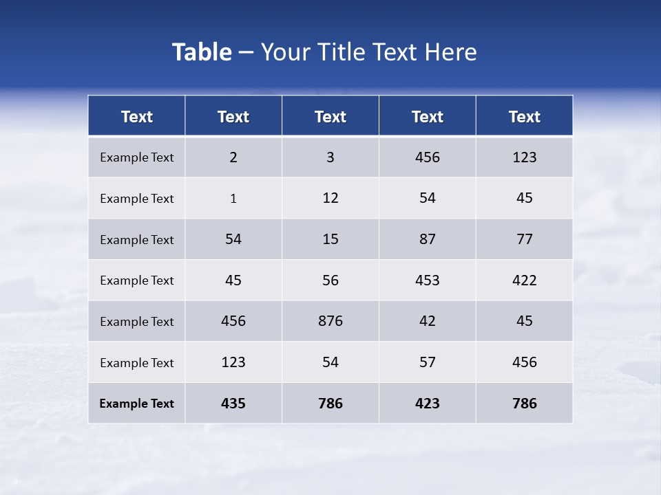 Equipment Sun Boot PowerPoint Template