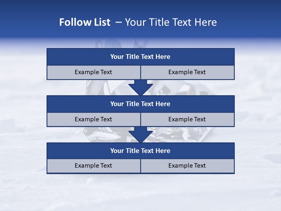 Equipment Sun Boot PowerPoint Template