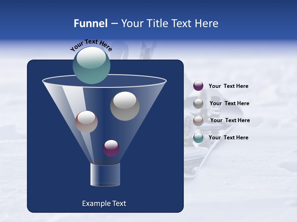 Equipment Sun Boot PowerPoint Template