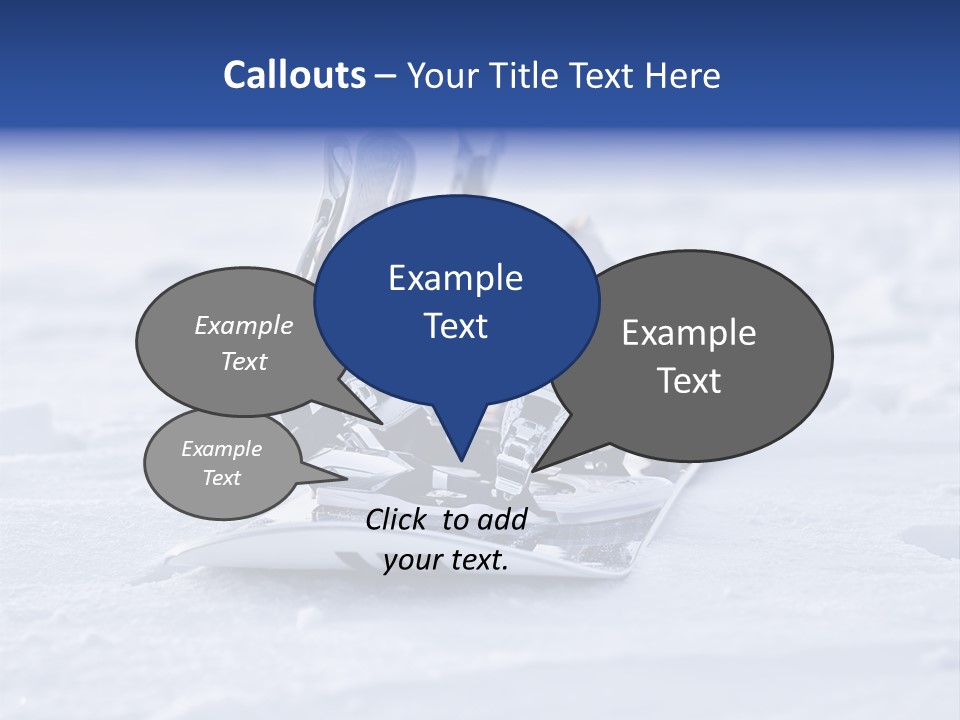 Equipment Sun Boot PowerPoint Template