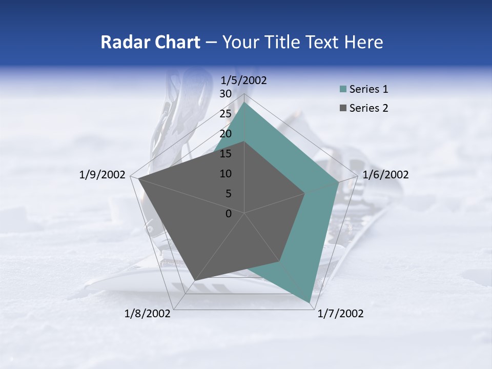 Equipment Sun Boot PowerPoint Template