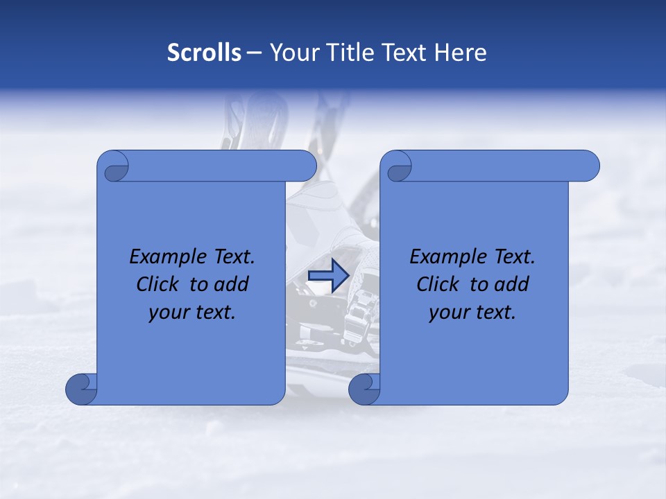 Equipment Sun Boot PowerPoint Template