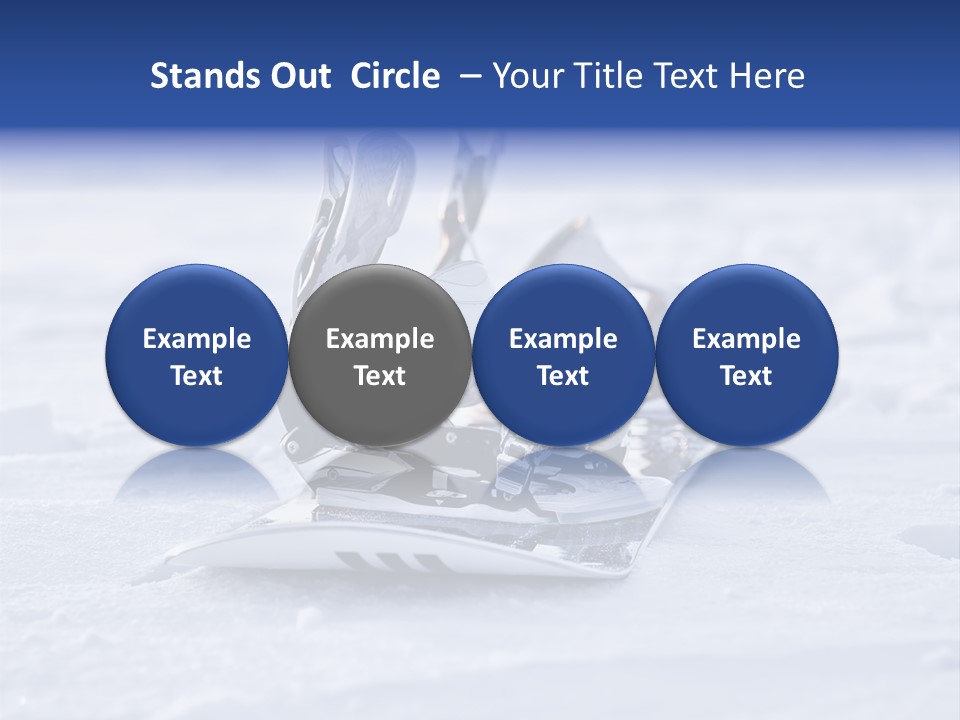 Equipment Sun Boot PowerPoint Template