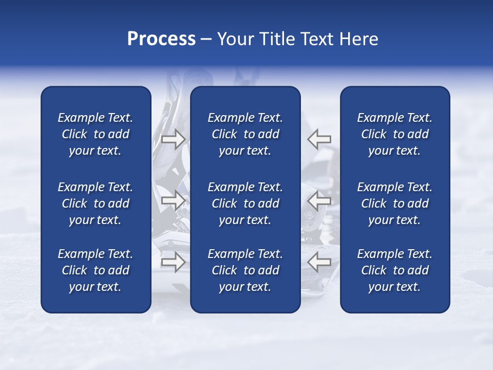 Equipment Sun Boot PowerPoint Template