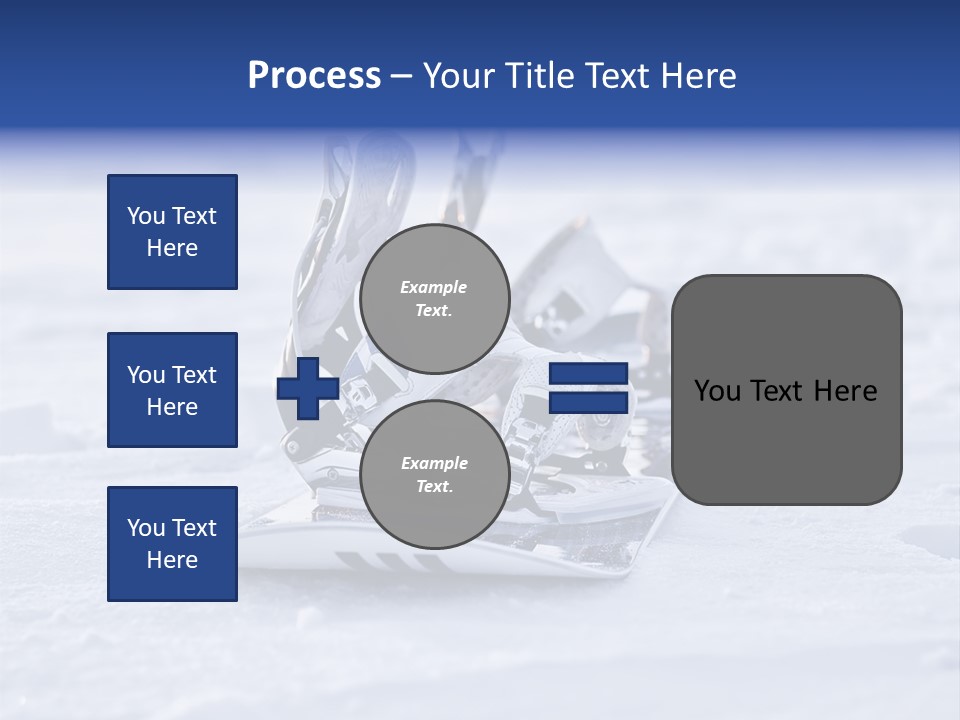 Equipment Sun Boot PowerPoint Template