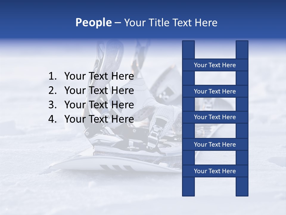 Equipment Sun Boot PowerPoint Template