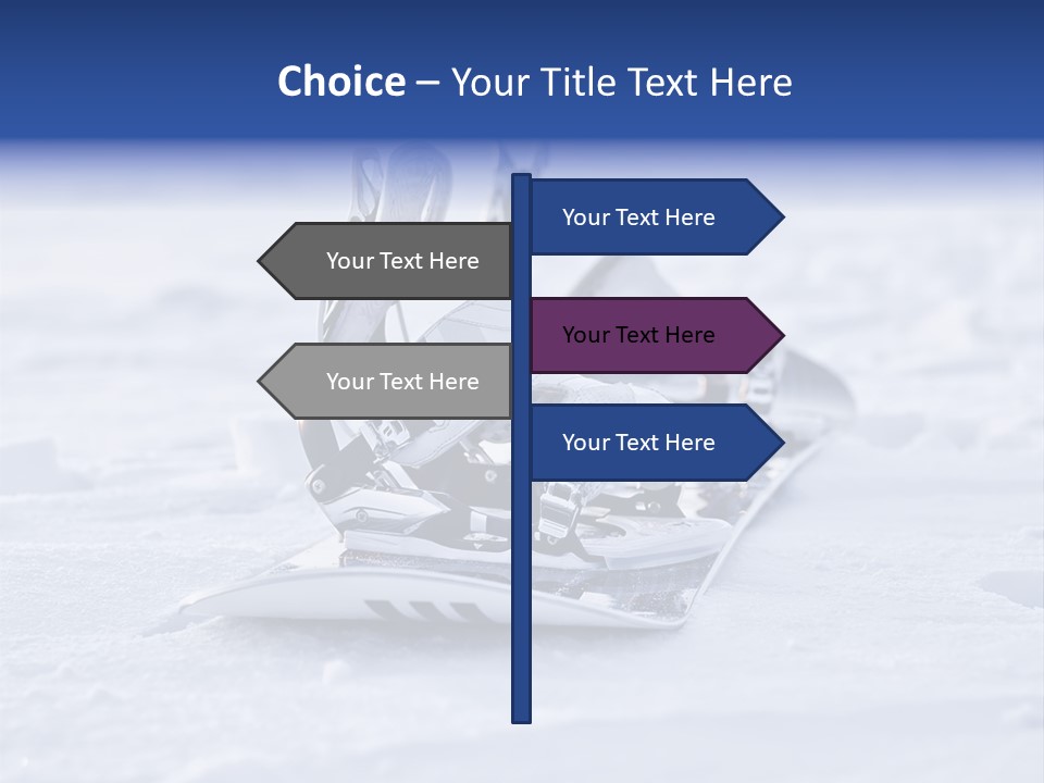 Equipment Sun Boot PowerPoint Template