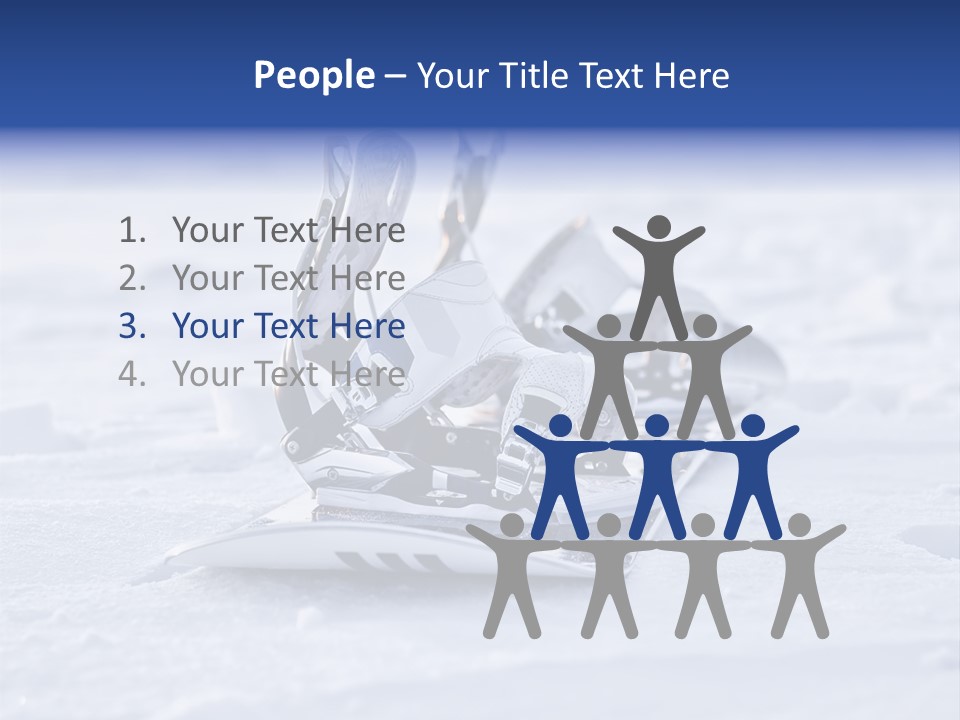 Equipment Sun Boot PowerPoint Template