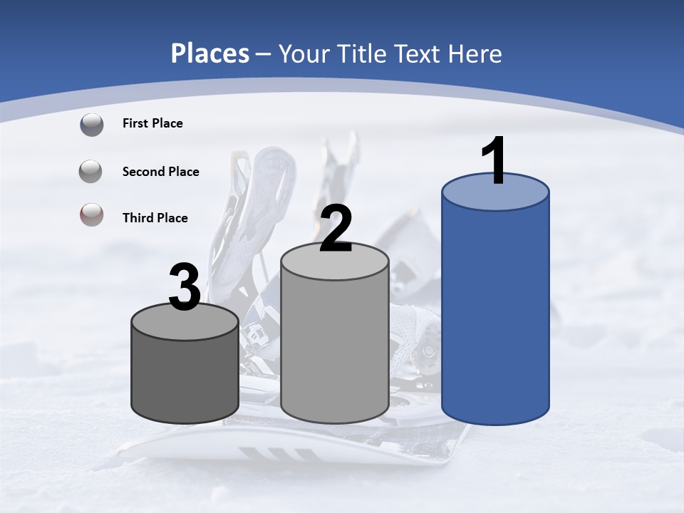 Beauty Icy Winter PowerPoint Template