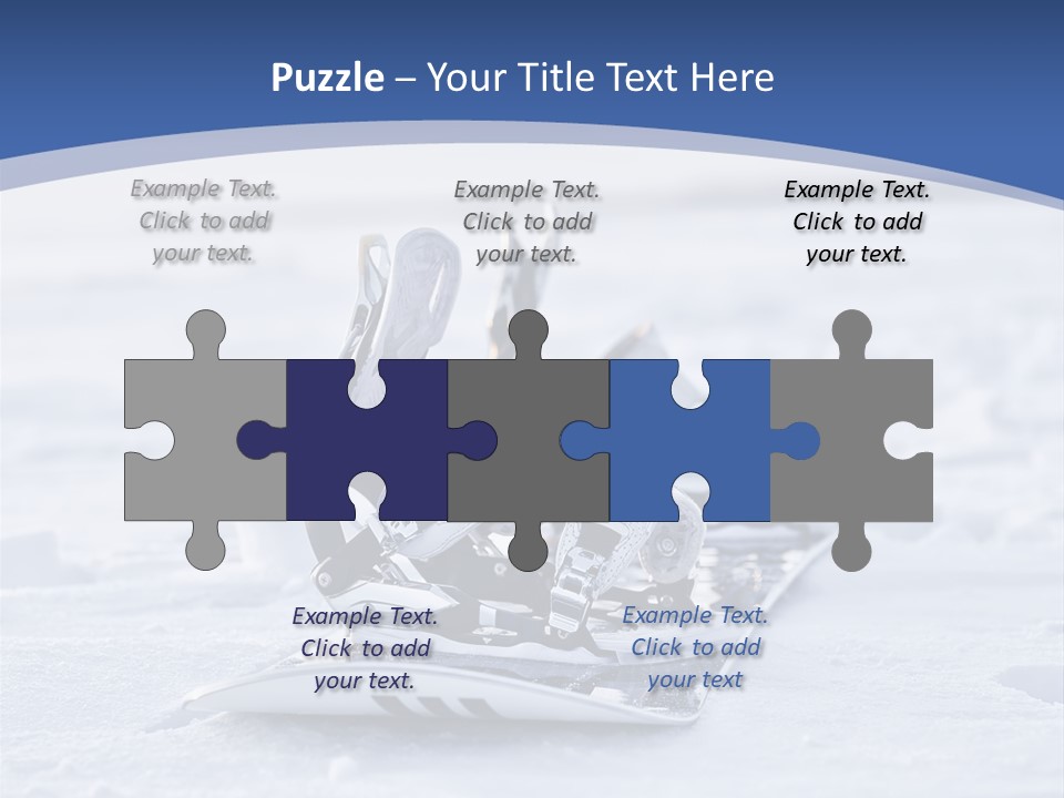 Beauty Icy Winter PowerPoint Template