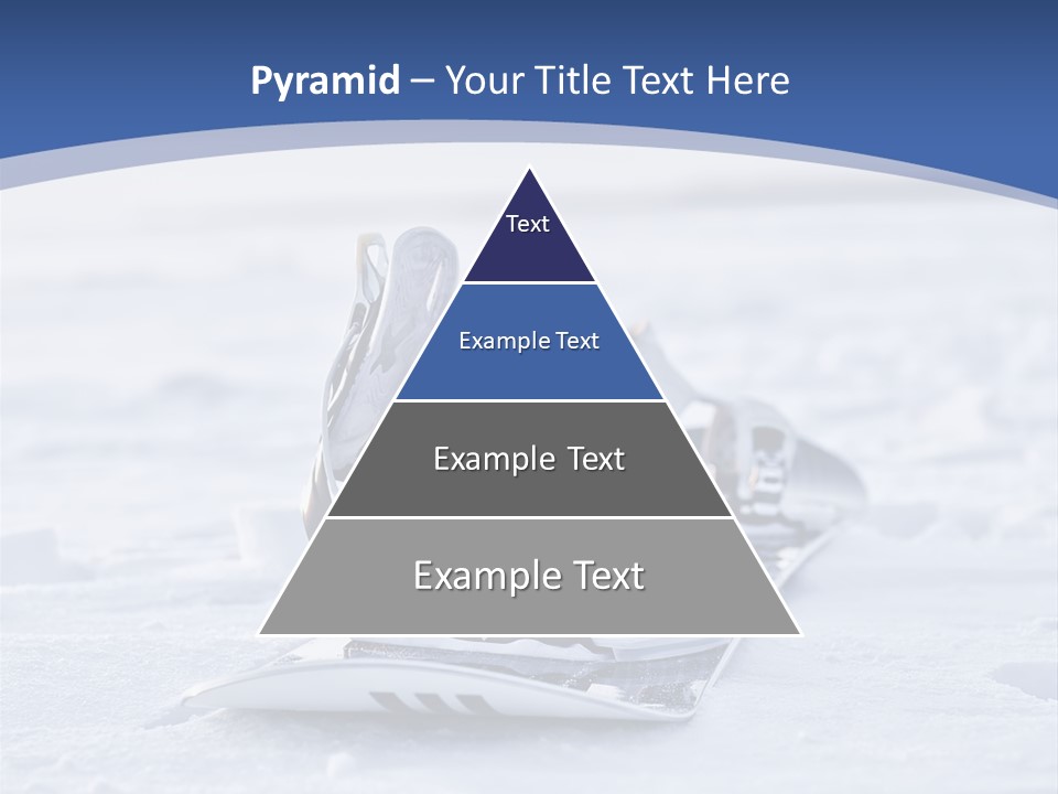 Beauty Icy Winter PowerPoint Template