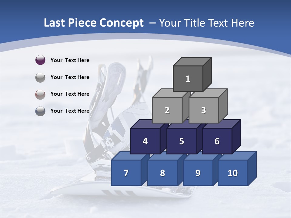 Beauty Icy Winter PowerPoint Template