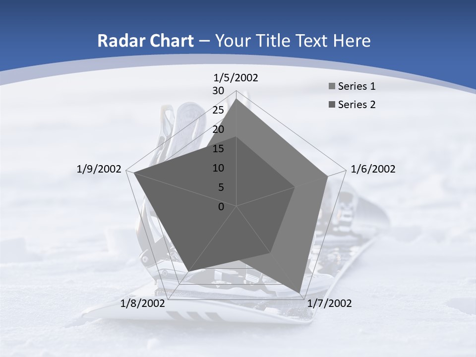 Beauty Icy Winter PowerPoint Template
