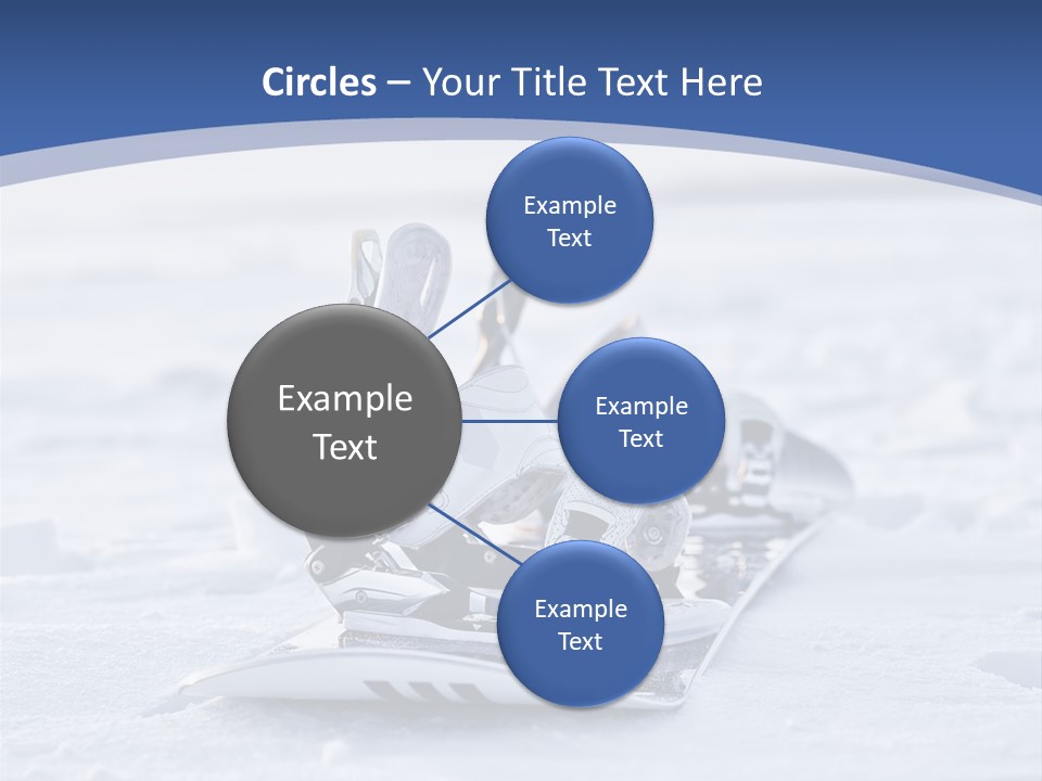Beauty Icy Winter PowerPoint Template
