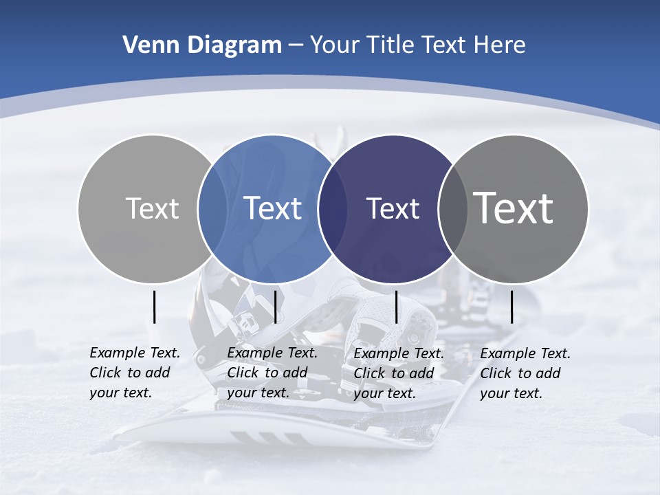 Beauty Icy Winter PowerPoint Template