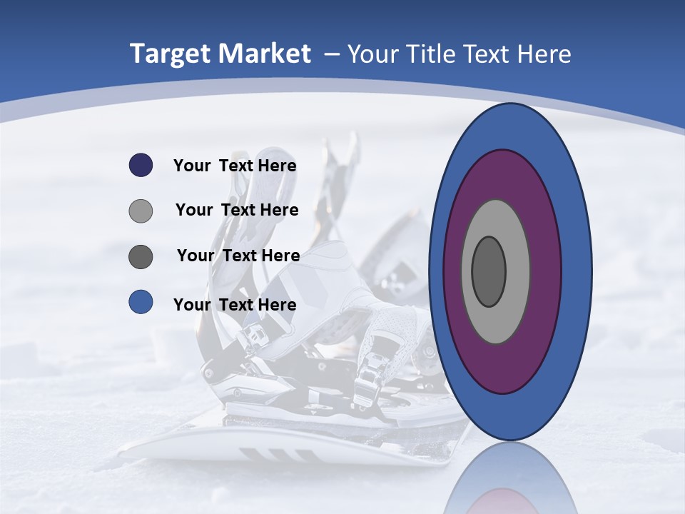 Beauty Icy Winter PowerPoint Template