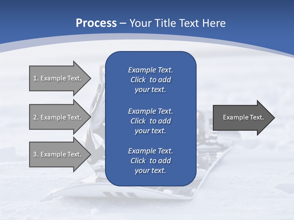 Beauty Icy Winter PowerPoint Template