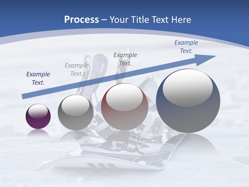 Beauty Icy Winter PowerPoint Template
