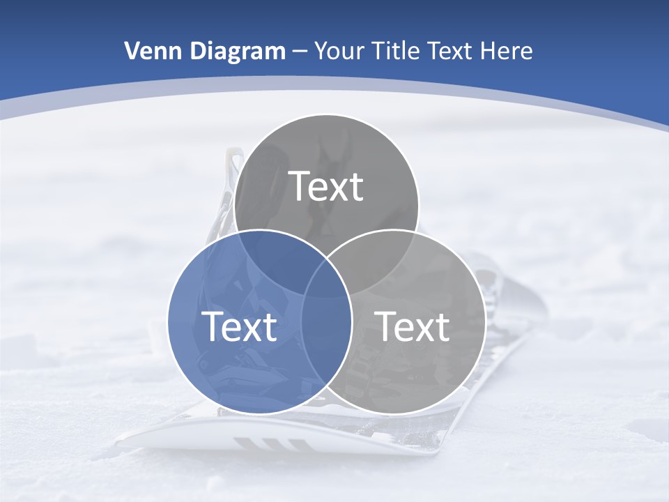 Beauty Icy Winter PowerPoint Template