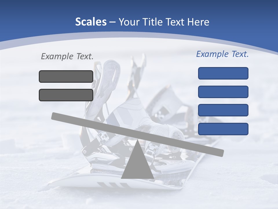 Beauty Icy Winter PowerPoint Template
