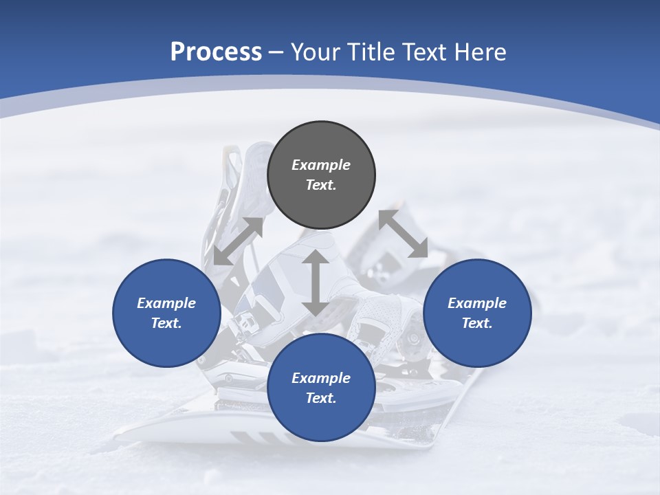 Beauty Icy Winter PowerPoint Template