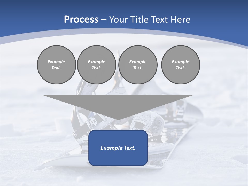 Beauty Icy Winter PowerPoint Template