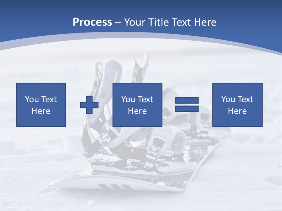 Beauty Icy Winter PowerPoint Template