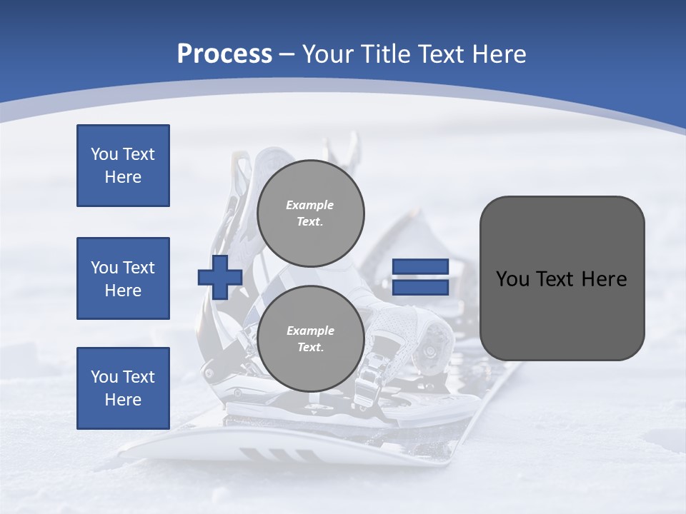 Beauty Icy Winter PowerPoint Template