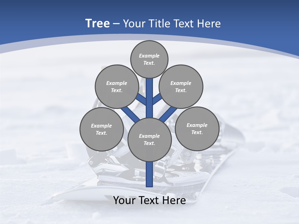 Beauty Icy Winter PowerPoint Template