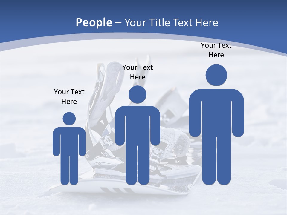 Beauty Icy Winter PowerPoint Template