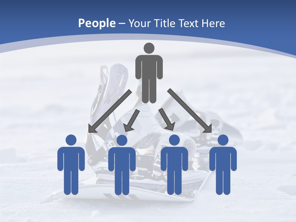 Beauty Icy Winter PowerPoint Template
