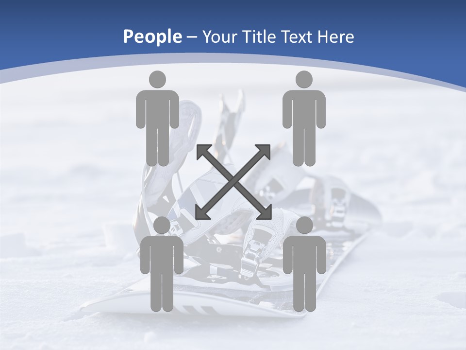 Beauty Icy Winter PowerPoint Template