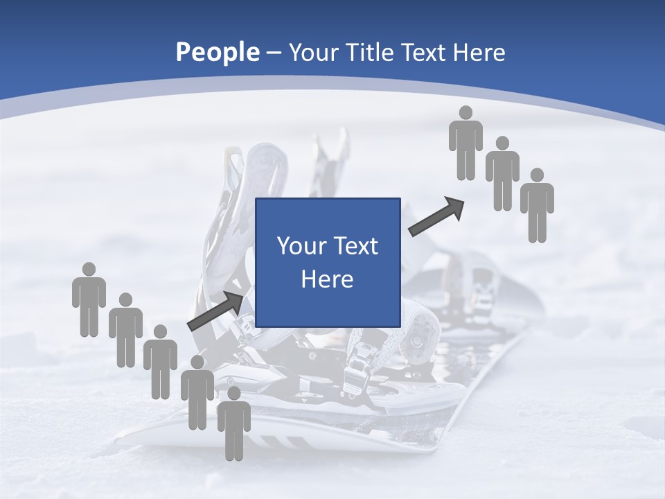 Beauty Icy Winter PowerPoint Template