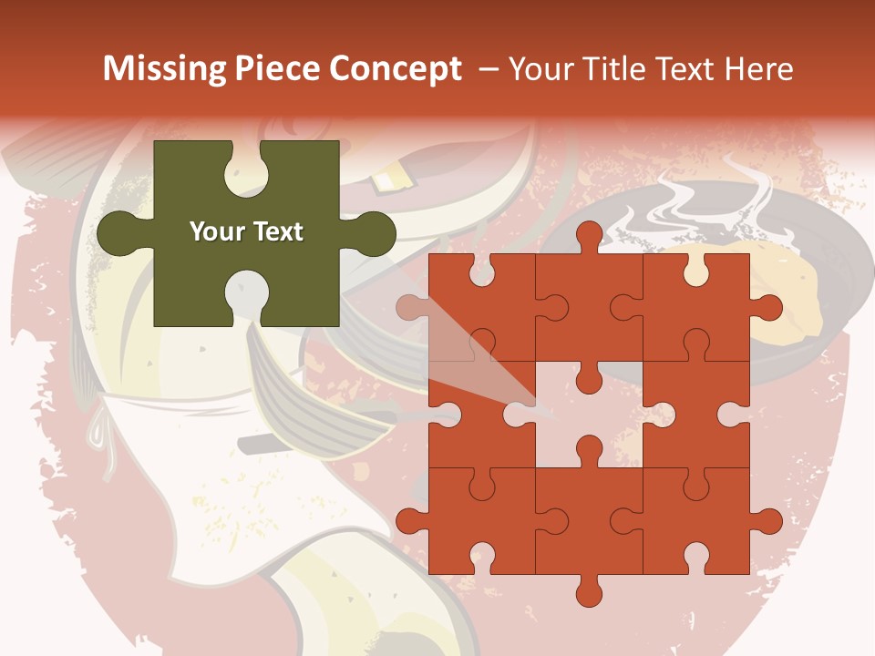 Spatula Catfish Smile PowerPoint Template