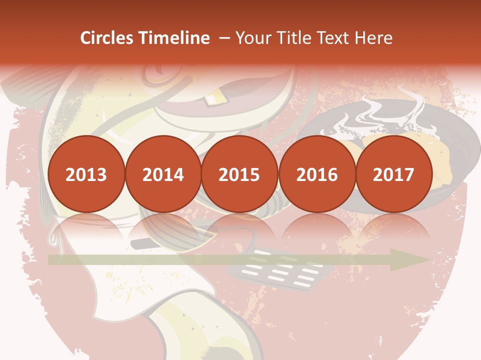 Spatula Catfish Smile PowerPoint Template