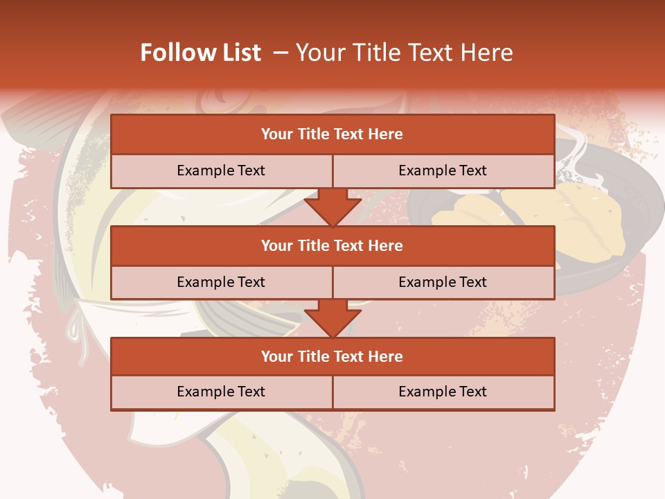 Spatula Catfish Smile PowerPoint Template
