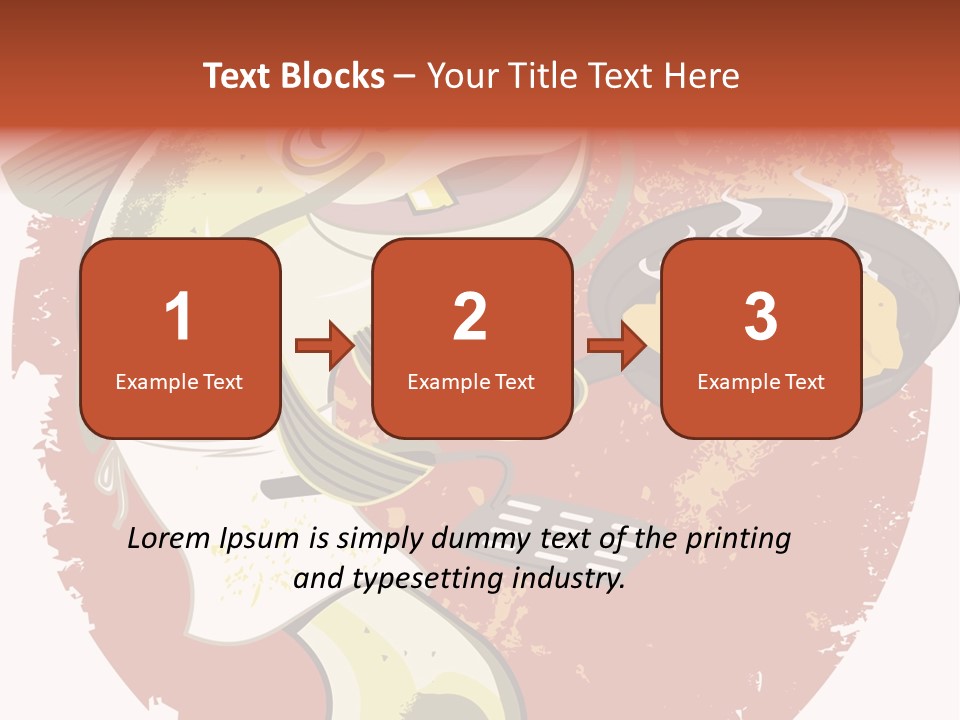 Spatula Catfish Smile PowerPoint Template