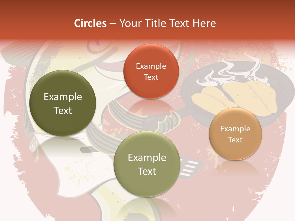 Spatula Catfish Smile PowerPoint Template