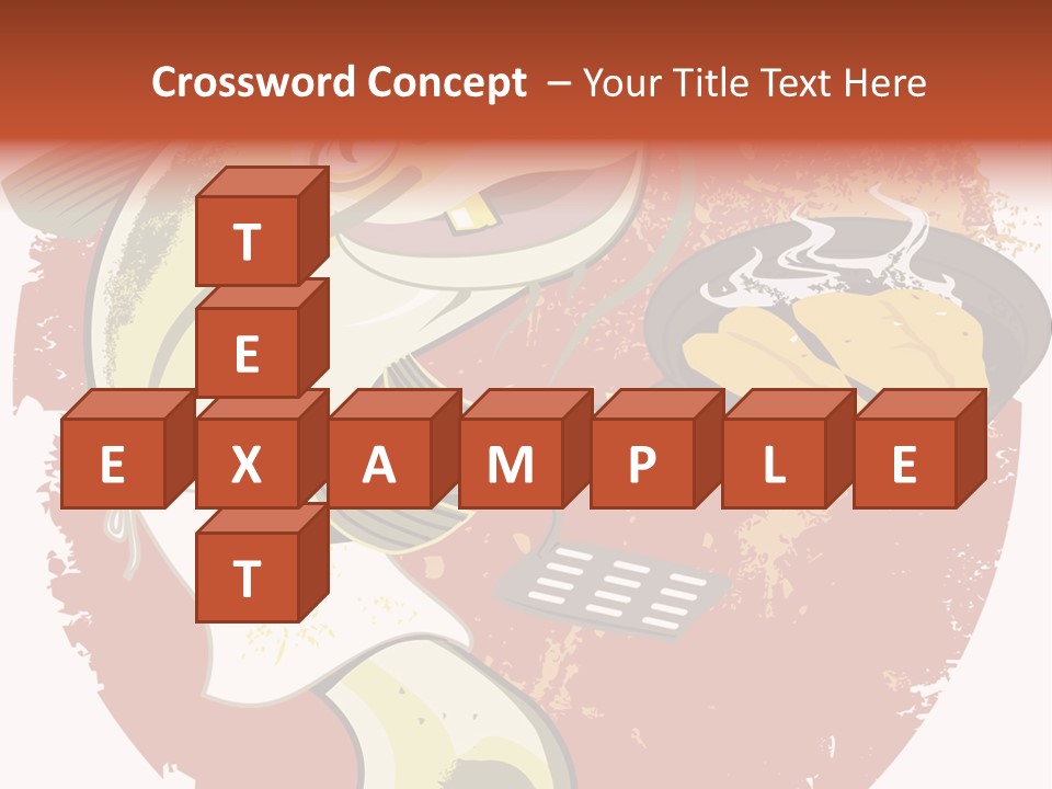 Spatula Catfish Smile PowerPoint Template