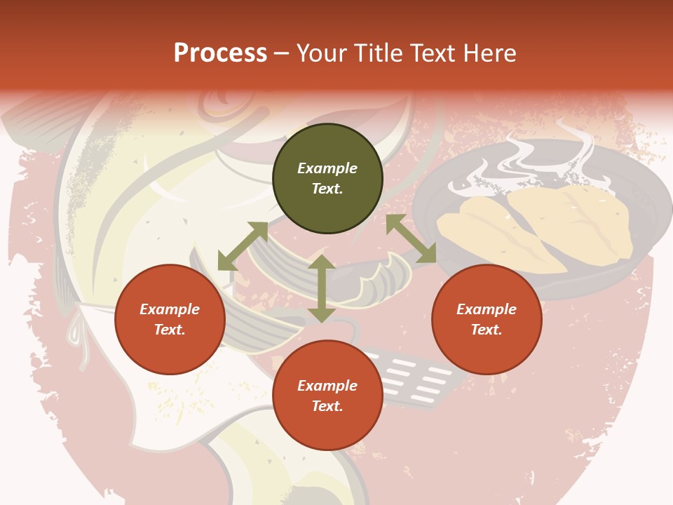 Spatula Catfish Smile PowerPoint Template
