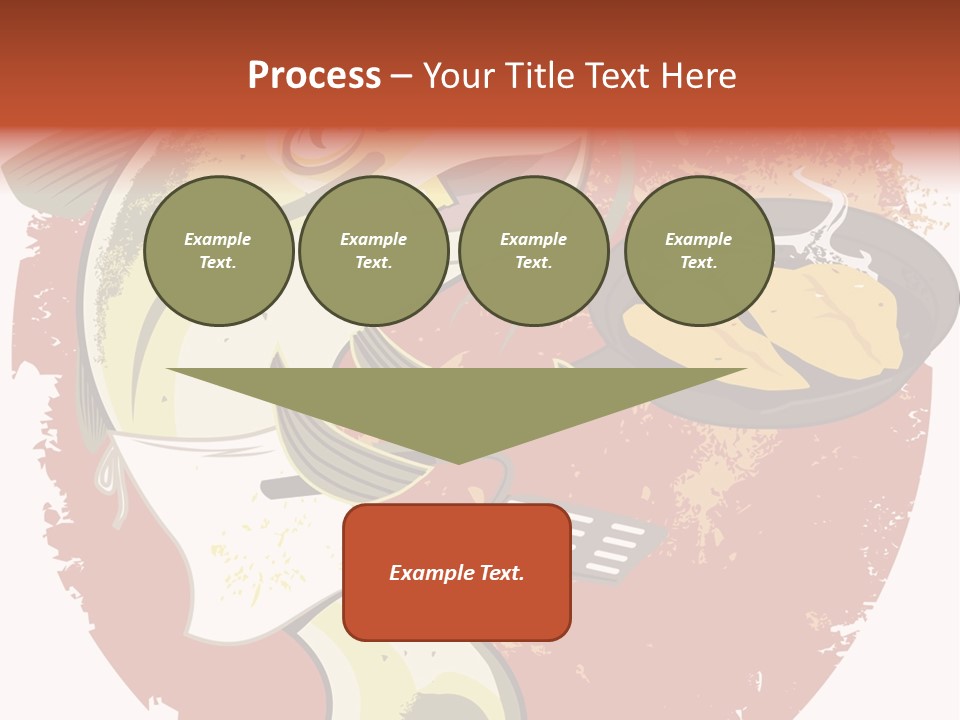 Spatula Catfish Smile PowerPoint Template