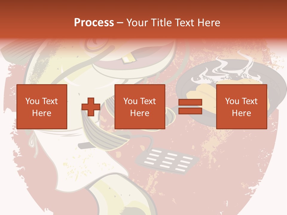Spatula Catfish Smile PowerPoint Template