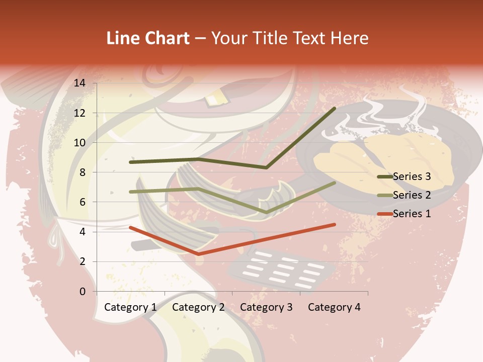 Spatula Catfish Smile PowerPoint Template