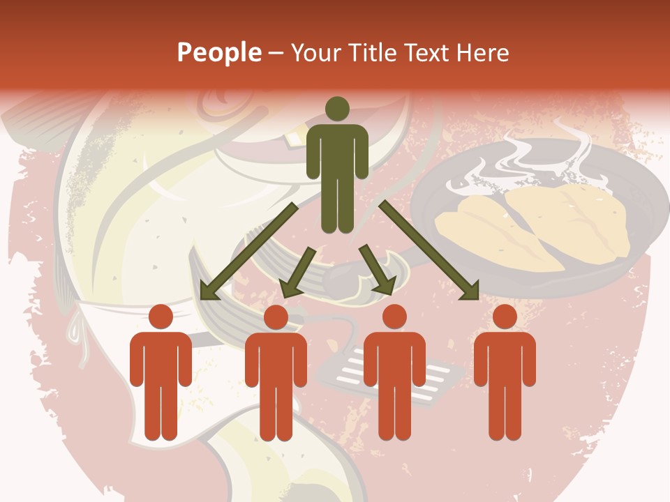 Spatula Catfish Smile PowerPoint Template