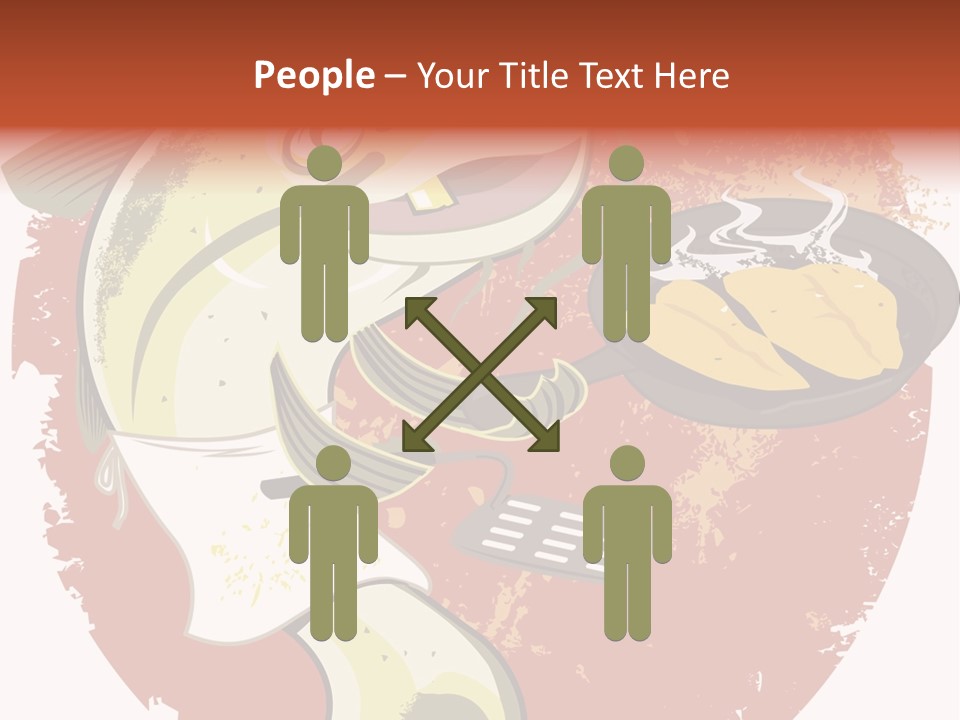 Spatula Catfish Smile PowerPoint Template