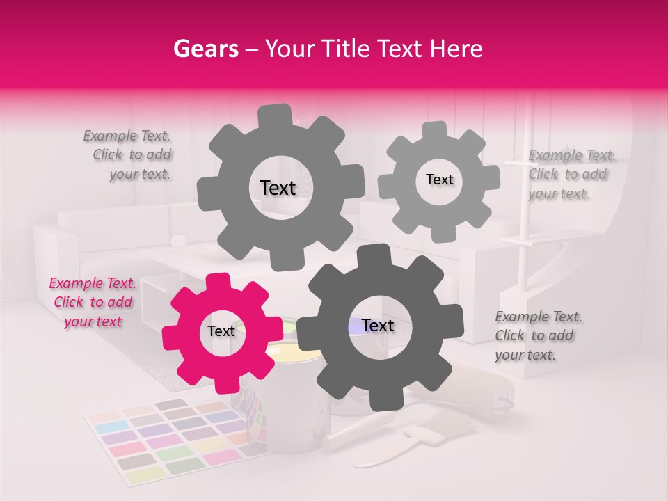 Learn Work Press PowerPoint Template