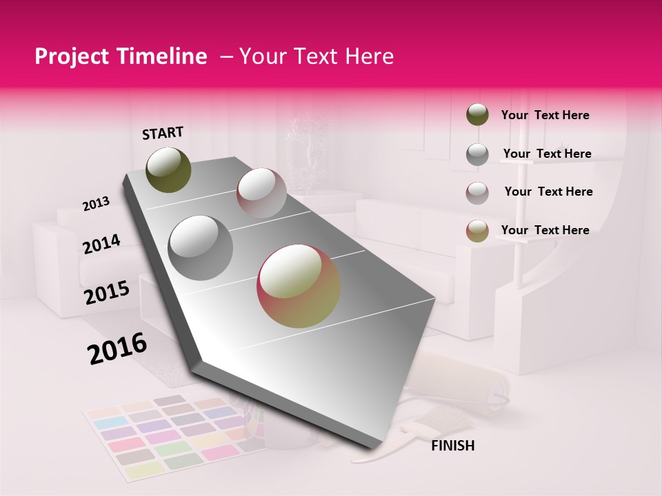 Learn Work Press PowerPoint Template