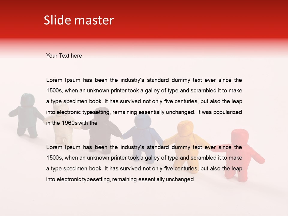 Green Sculpture Success PowerPoint Template