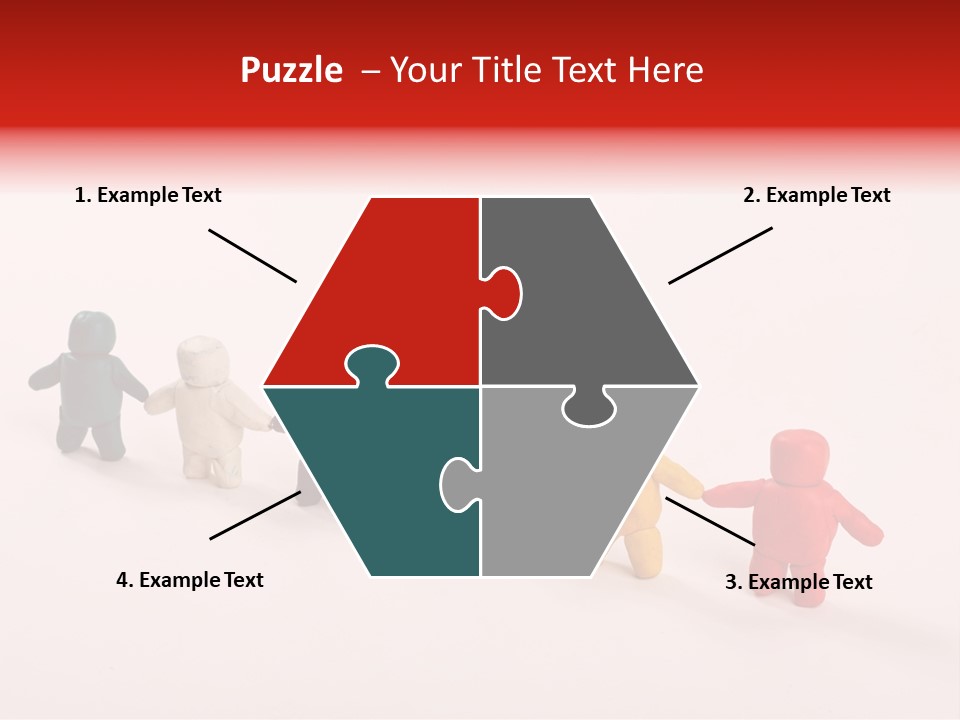 Green Sculpture Success PowerPoint Template